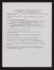 Form for Yorktown CV10 Reunion (1984)
